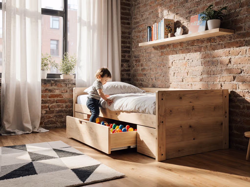 Toddler Storage Beds: Safe Low Heights for Tiny Rooms