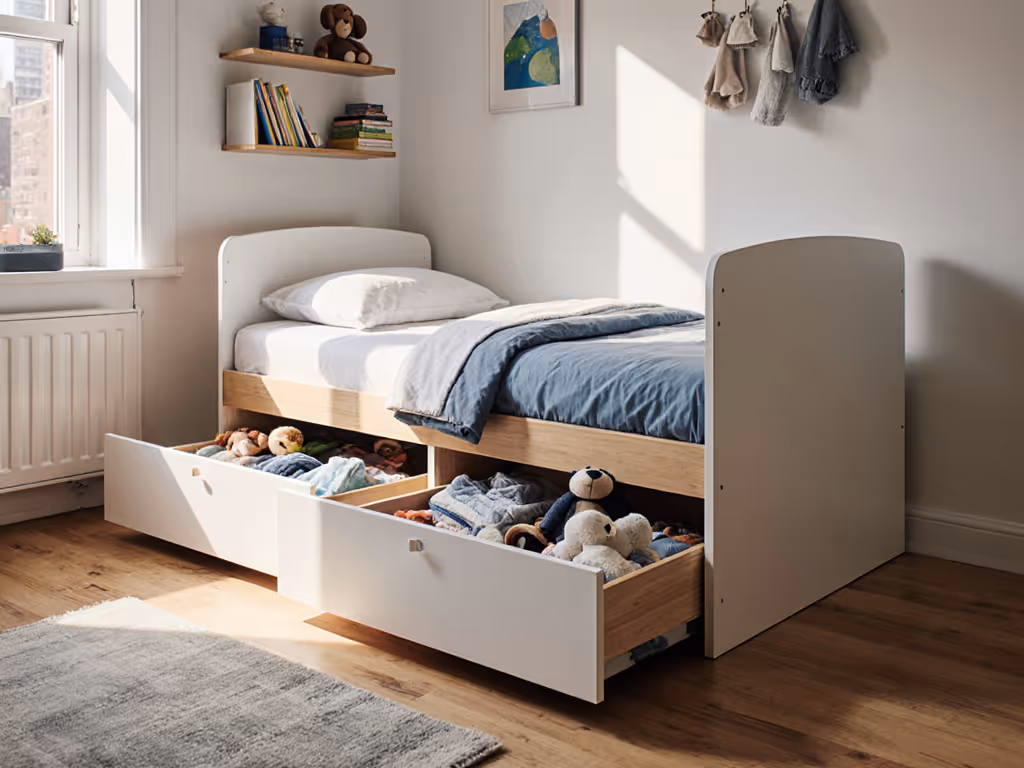 The Essential Guide to Storage in Toddler Beds