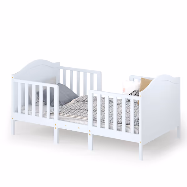 Costzon 2-in-1 Convertible Toddler Bed